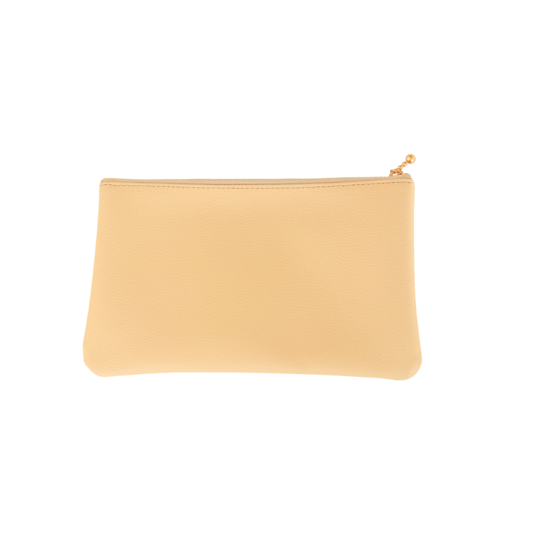 Flat Écru Pouch